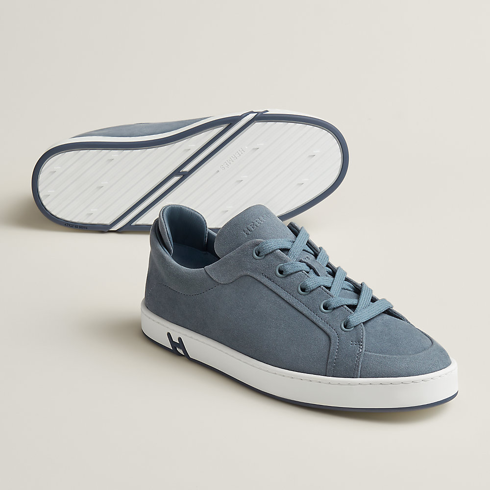 スニーカー 《キッド》 - ブルー | Hermès - エルメス-公式サイト